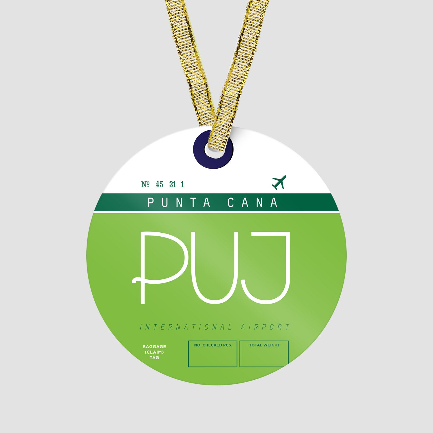 PUJ - Ornament - Airportag