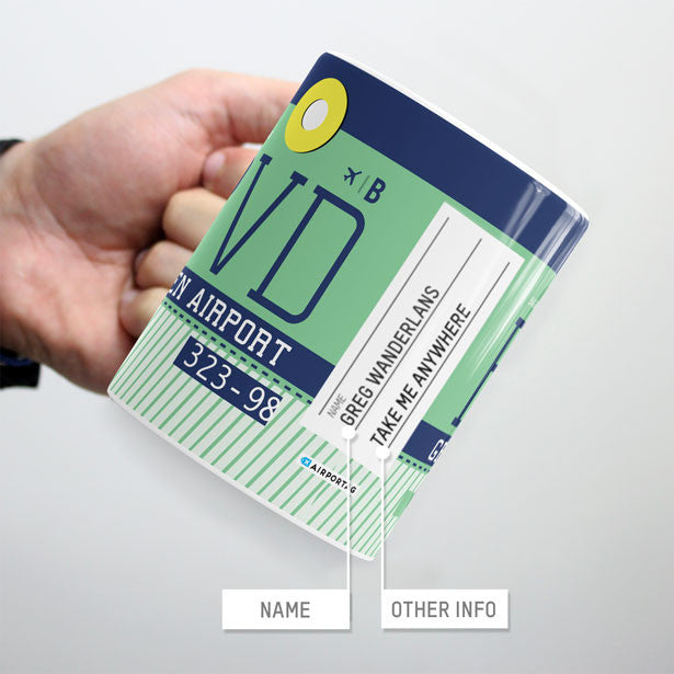 PVD - Mug - Airportag