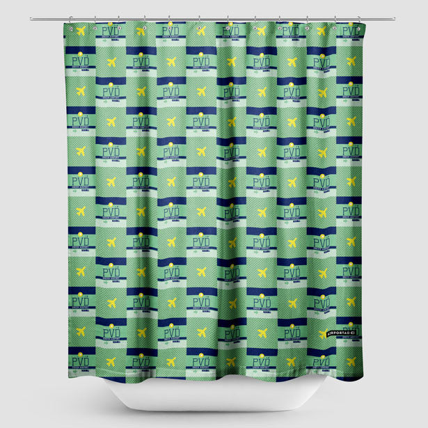 PVD - Shower Curtain - Airportag