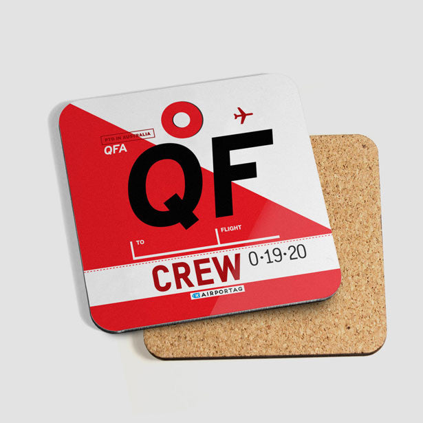 QF - Coaster - Airportag