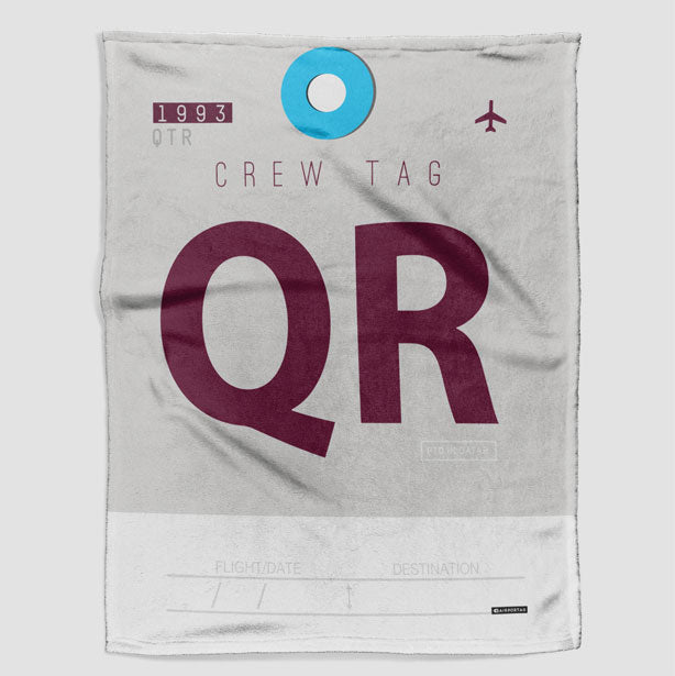 QR - Blanket - Airportag