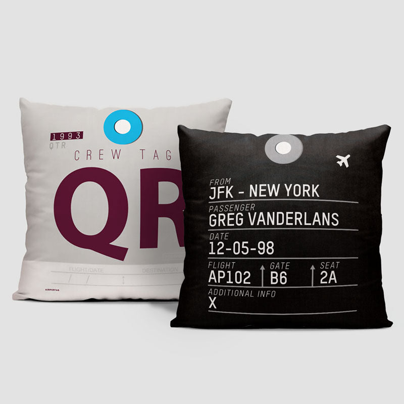 QR - Throw Pillow