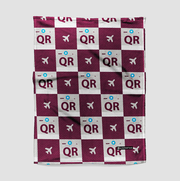 QR - Blanket - Airportag
