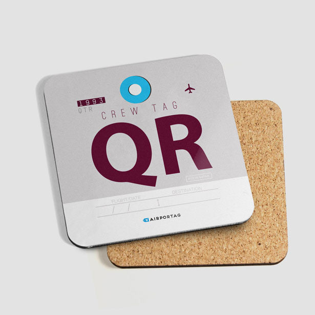 QR - Coaster - Airportag