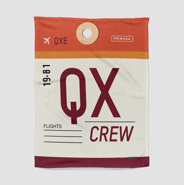 QX - Blanket - Airportag
