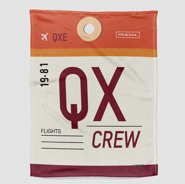 QX - Blanket - Airportag