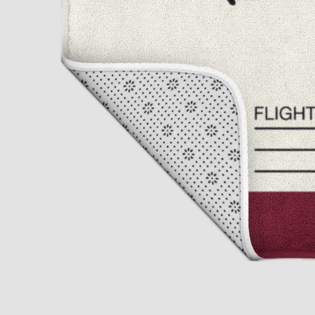 QX - Bath Mat - Airportag