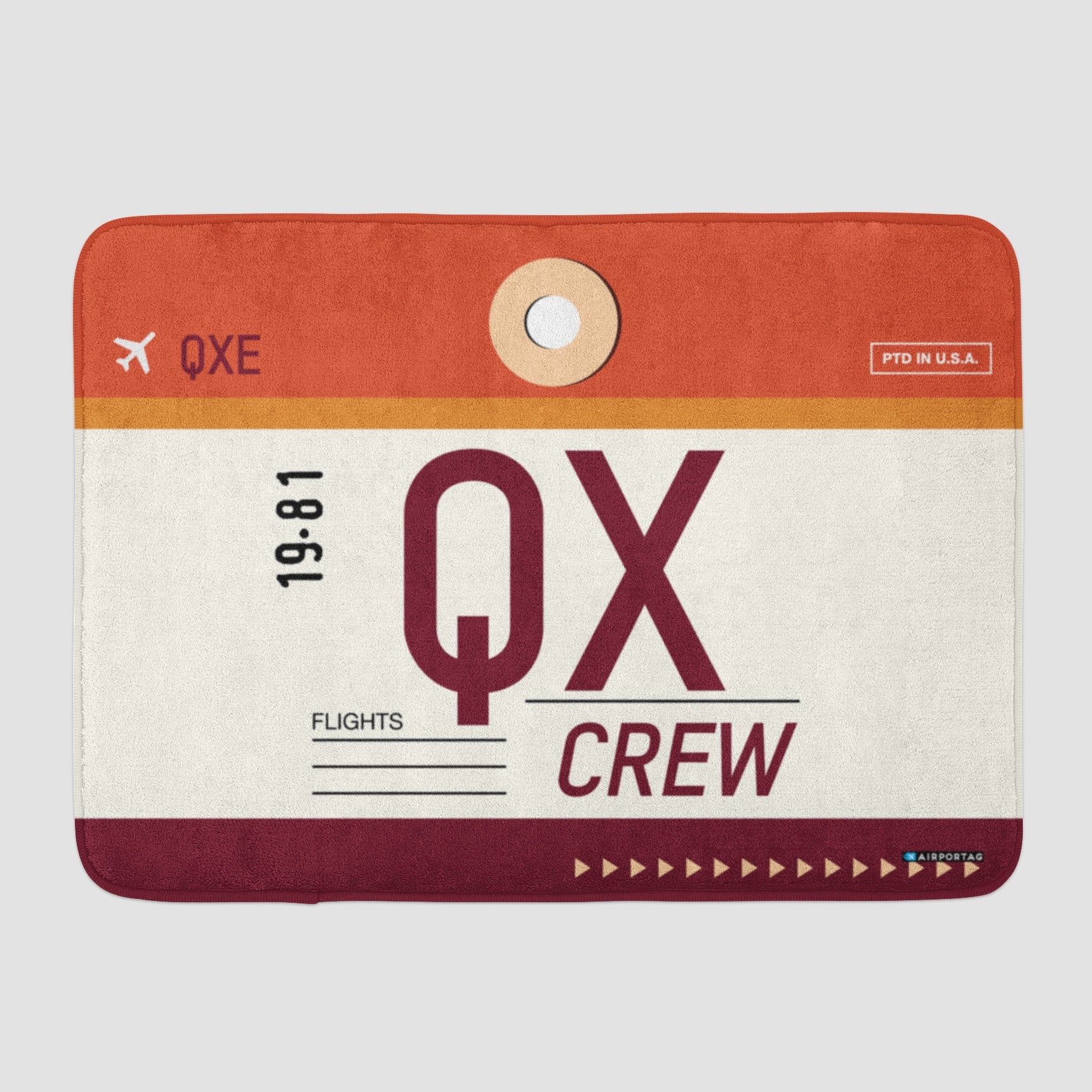 QX - Bath Mat - Airportag