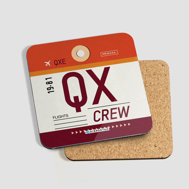 QX - Coaster - Airportag