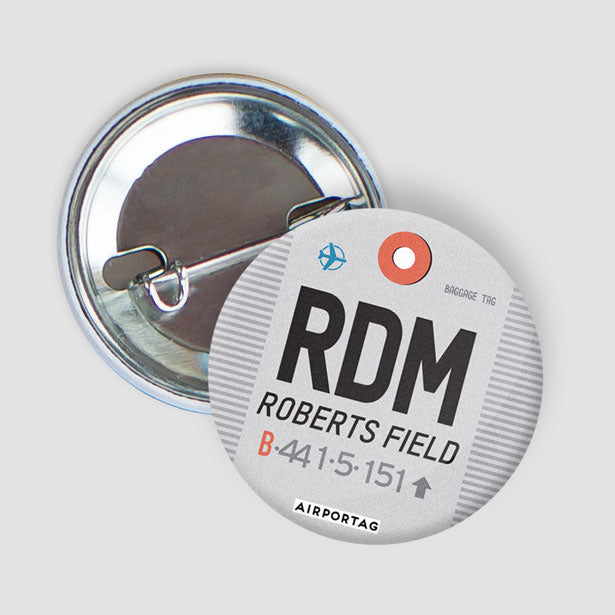 RDM - Button - Airportag