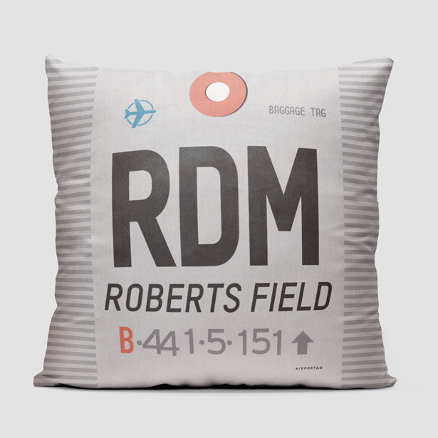 RDM - Throw Pillow - Airportag