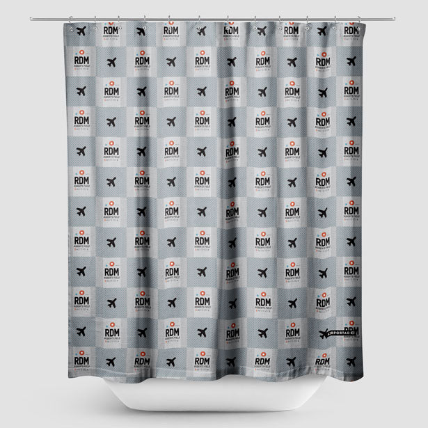 RDM - Shower Curtain - Airportag
