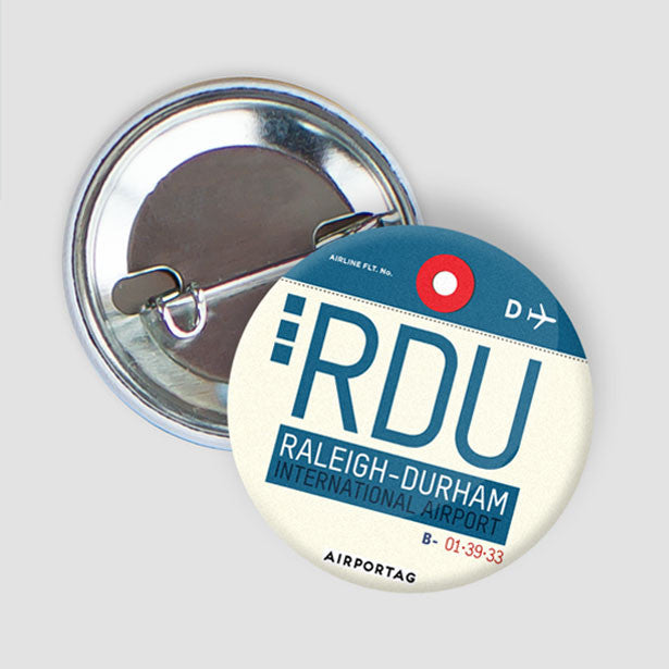 RDU - Button - Airportag