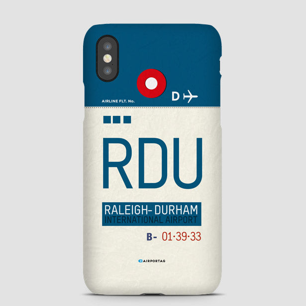 RDU - Phone Case - Airportag