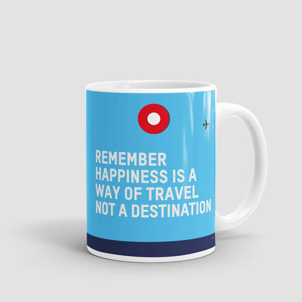 Remember Happiness - Mug - Airportag