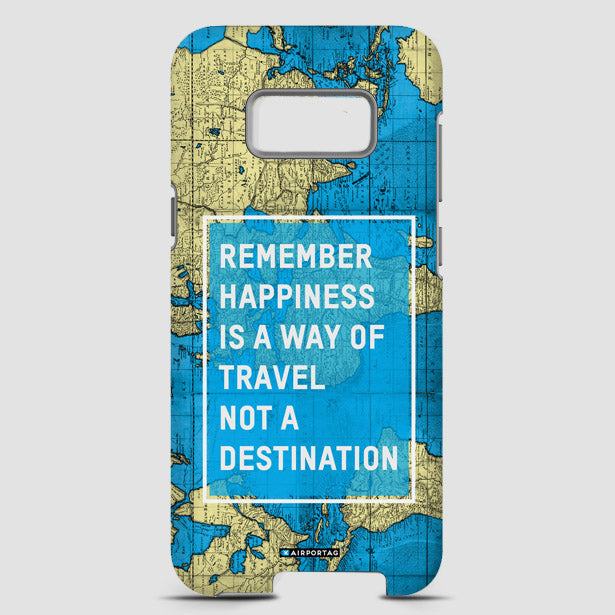 Remember Happiness - Phone Case - Airportag