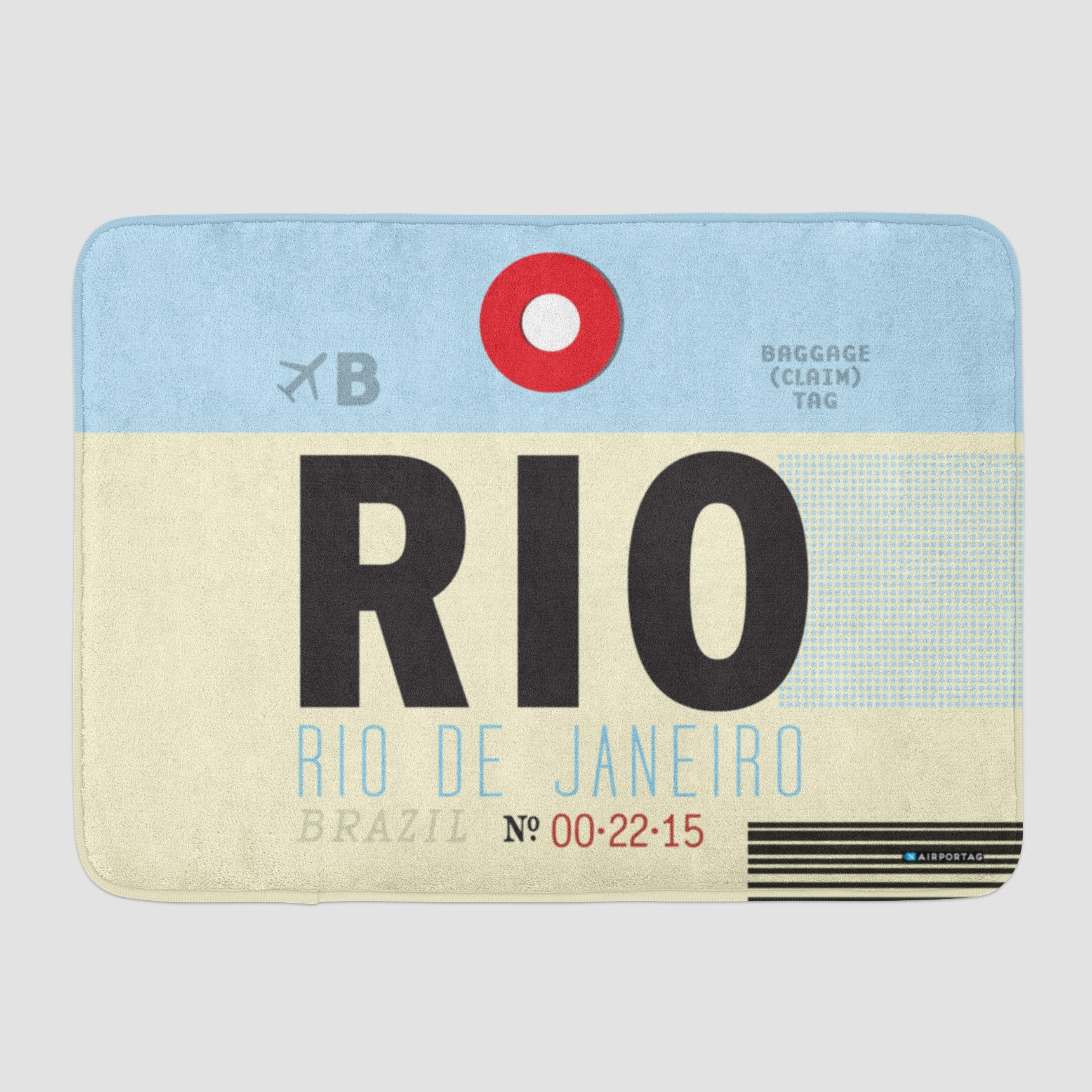 RIO - Bath Mat - Airportag