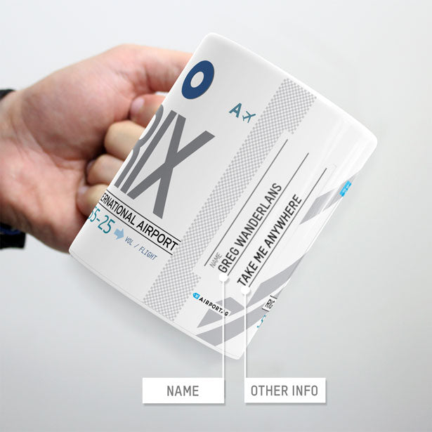 RIX - Mug - Airportag