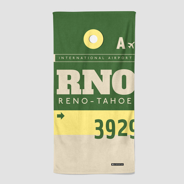 RNO - Beach Towel - Airportag