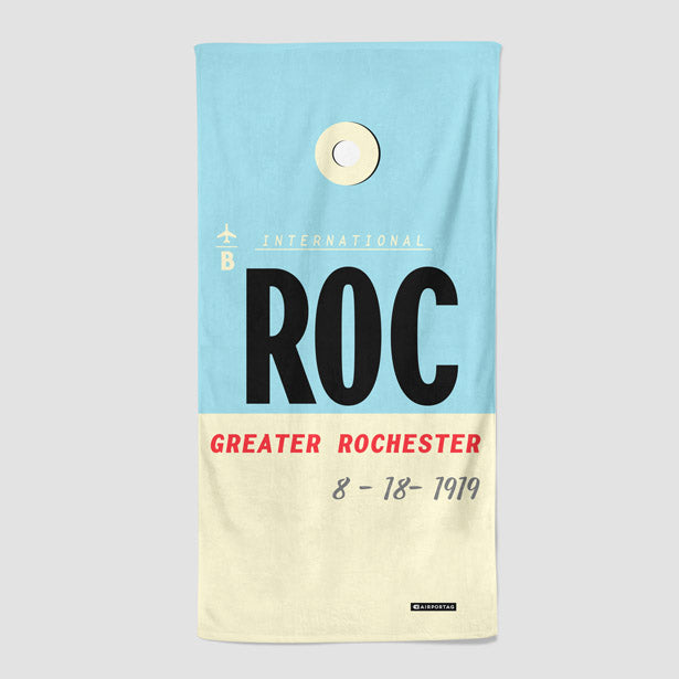 ROC - Beach Towel - Airportag