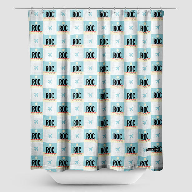 ROC - Shower Curtain - Airportag