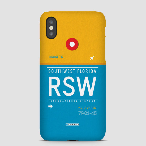 RSW - Phone Case - Airportag
