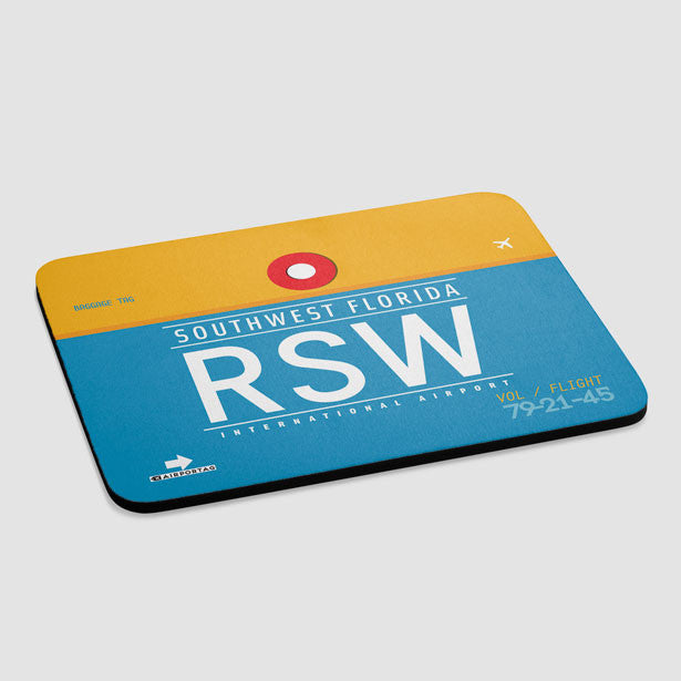 RSW - Mousepad - Airportag