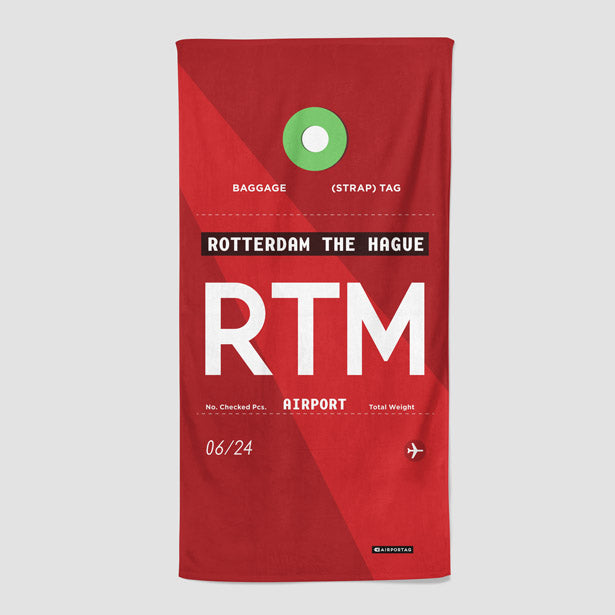 RTM - Beach Towel - Airportag