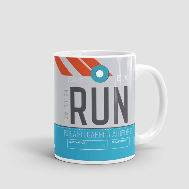 RUN - Mug - Airportag