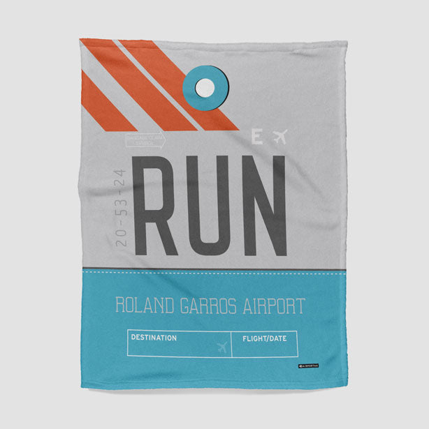 RUN - Blanket - Airportag