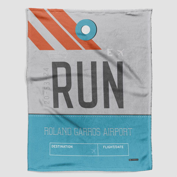 RUN - Blanket - Airportag