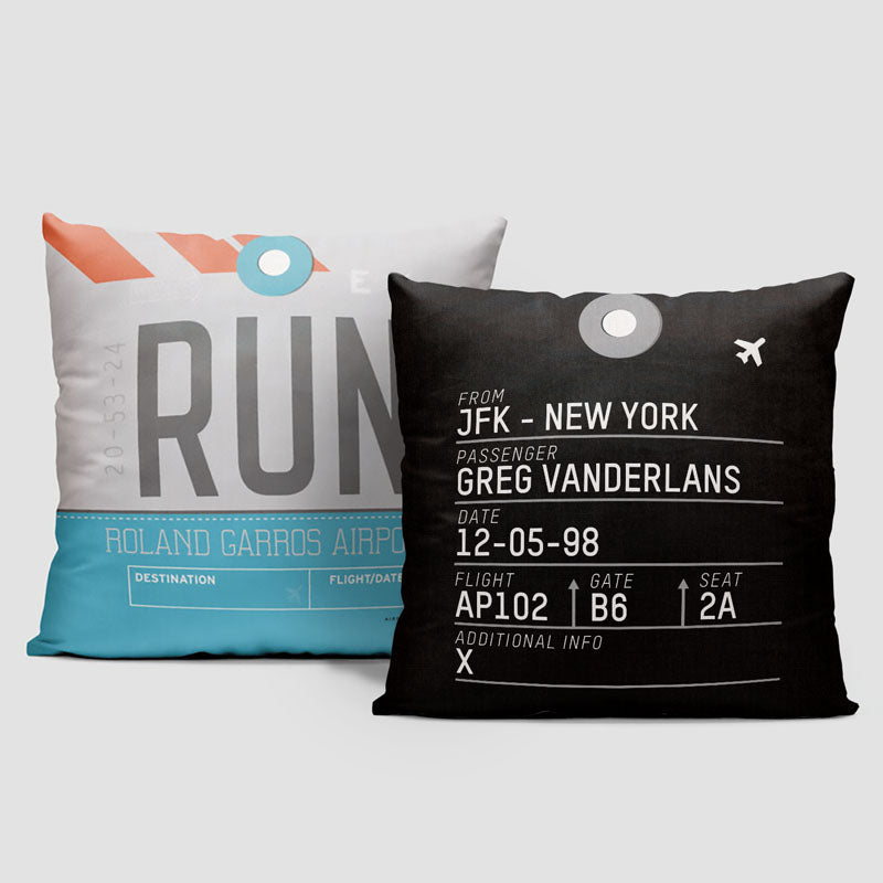 RUN - Throw Pillow