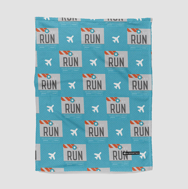 RUN - Blanket - Airportag