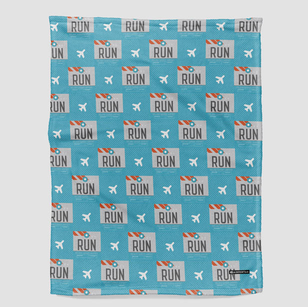 RUN - Blanket - Airportag