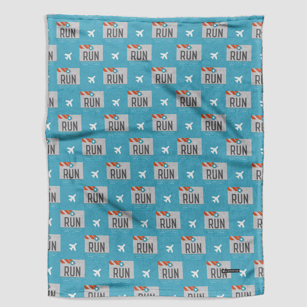 RUN - Blanket - Airportag