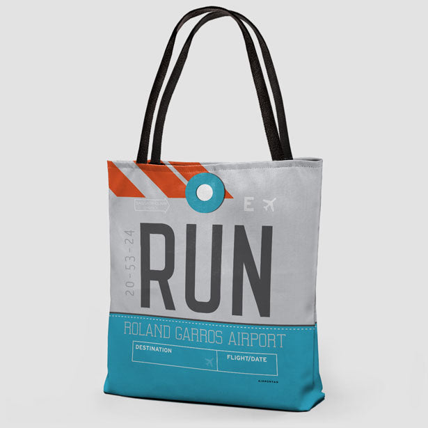RUN - Tote Bag - Airportag