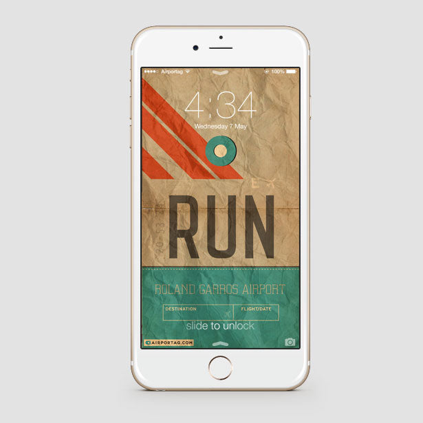 RUN - Mobile wallpaper - Airportag