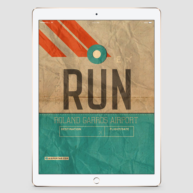 RUN - Mobile wallpaper - Airportag