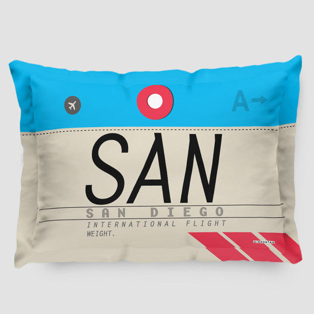 SAN - Pillow Sham - Airportag