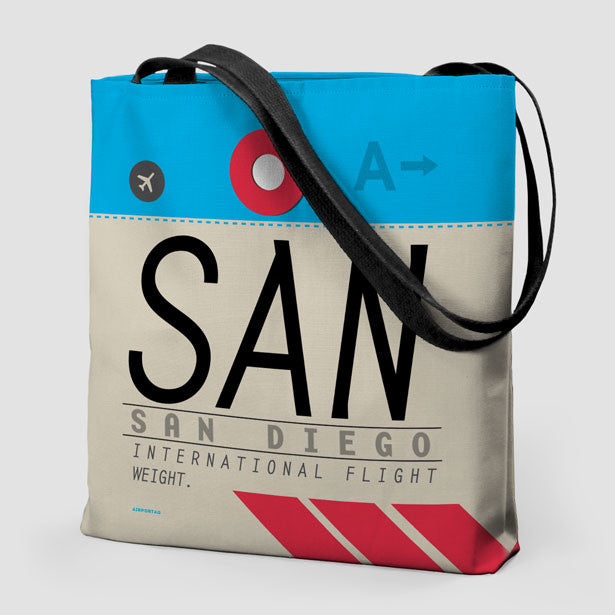 SAN - Tote Bag - Airportag