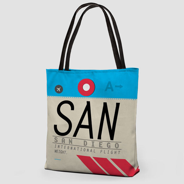SAN - Tote Bag - Airportag