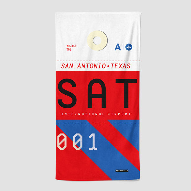 SAT - Beach Towel - Airportag