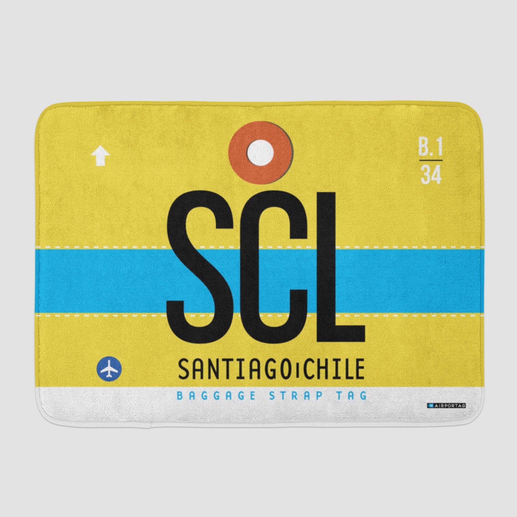 SCL - Bath Mat - Airportag