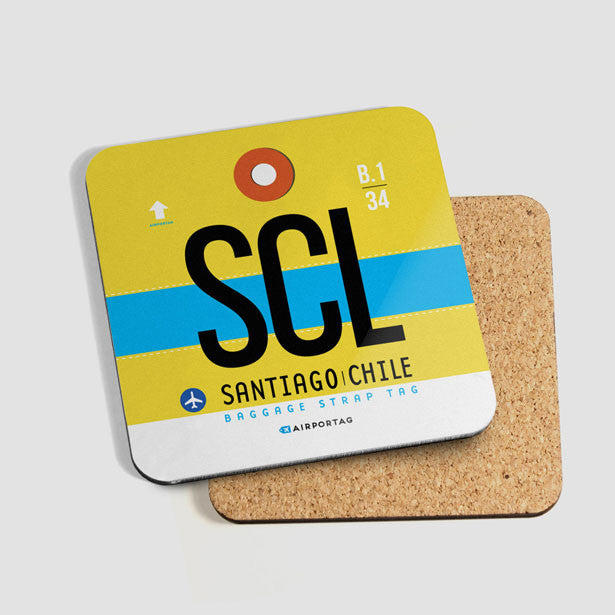 SCL - Coaster - Airportag