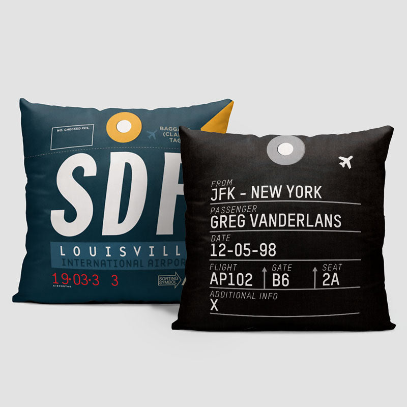 SDF - Throw Pillow