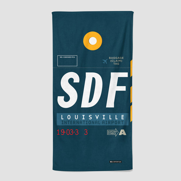 SDF - Beach Towel - Airportag