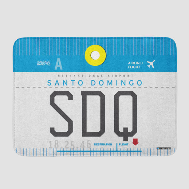 SDQ - Bath Mat - Airportag