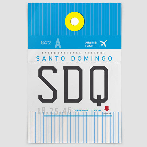 SDQ - Poster - Airportag