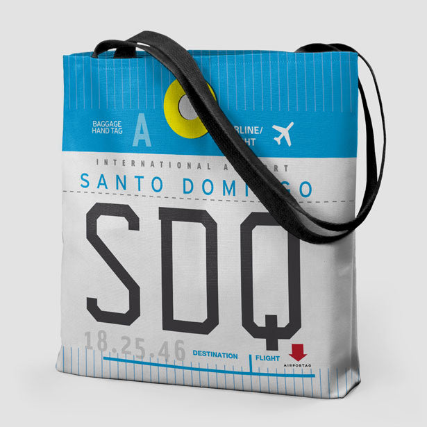 SDQ - Tote Bag - Airportag