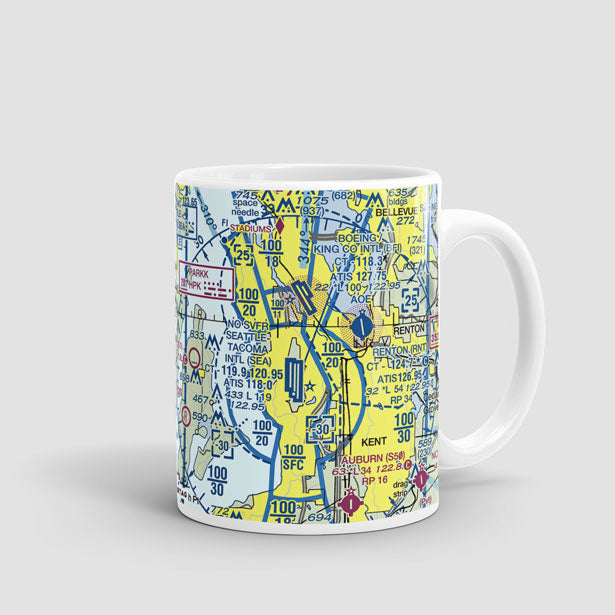 SEA Sectional - Mug - Airportag